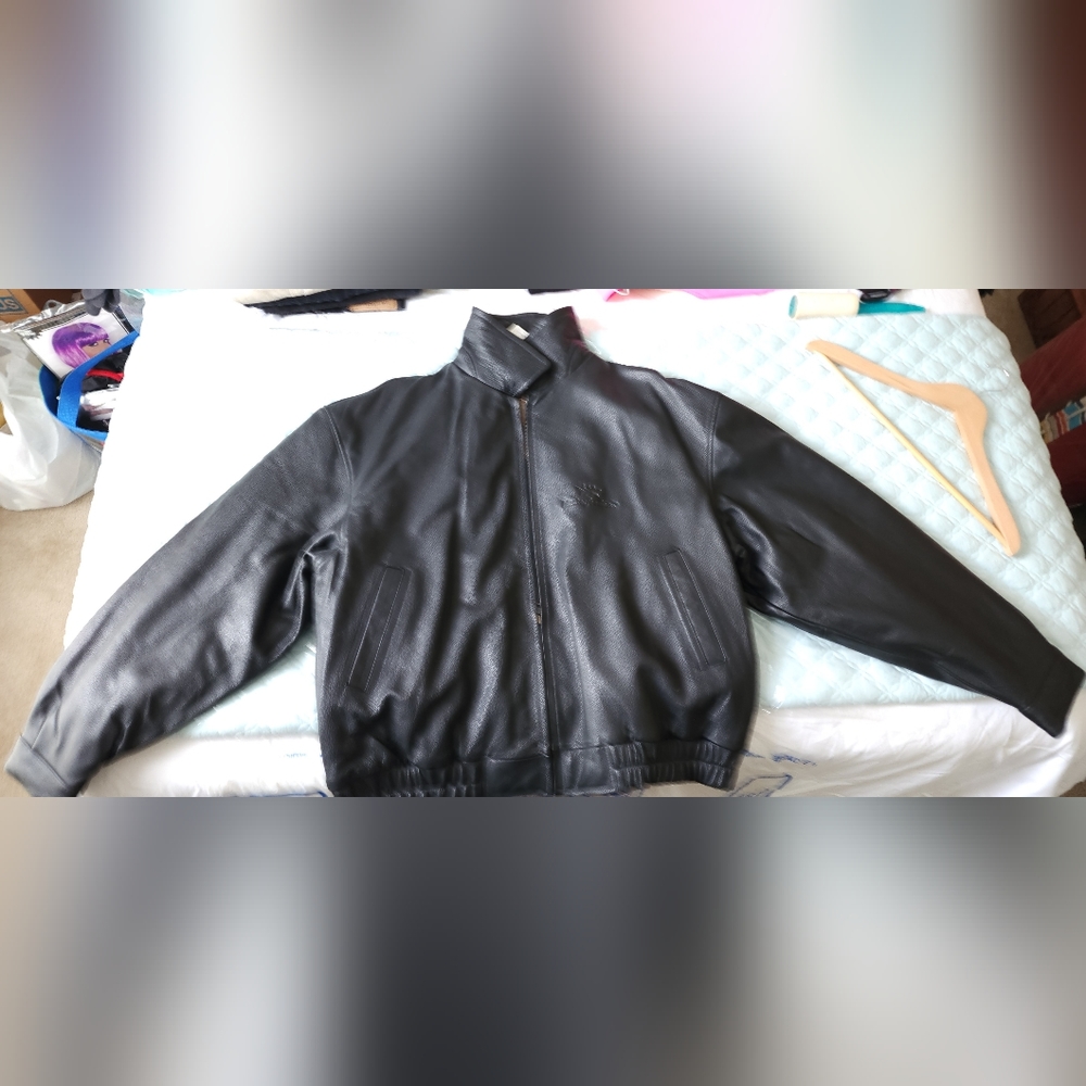 Canyon Leather Jacket, black, XXL